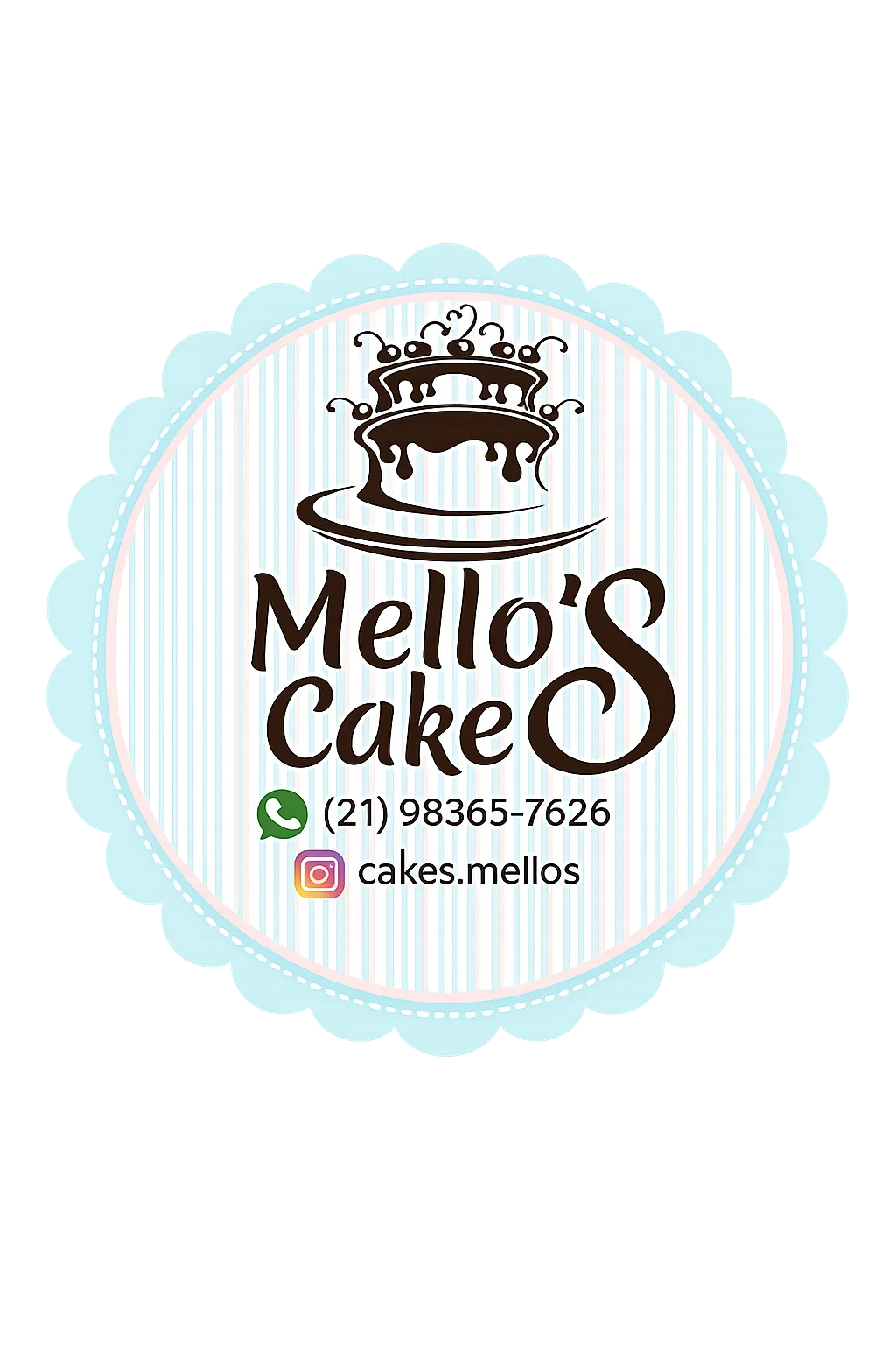 Logo da Mello's Cakes