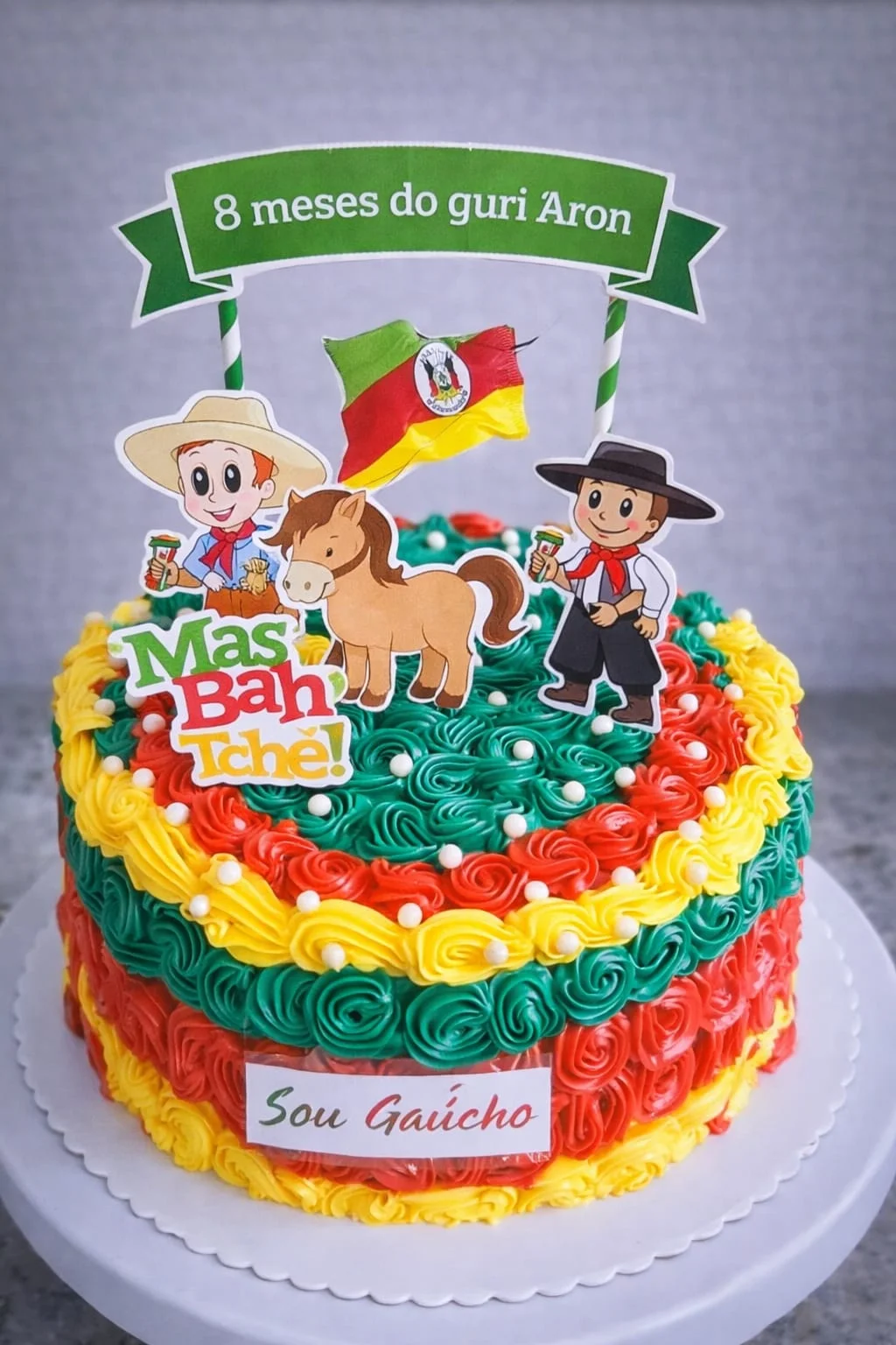Bolo tema gauchinho