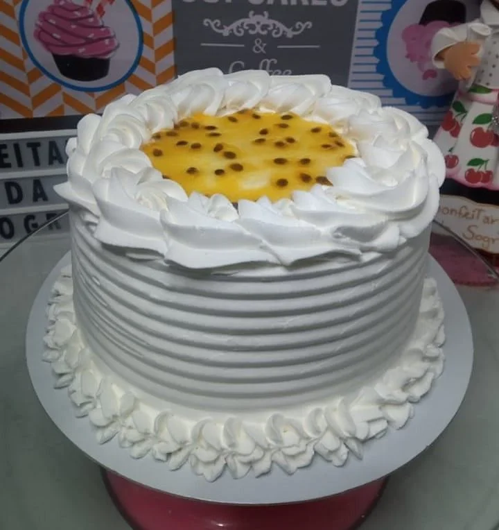 Bolo de maracujá