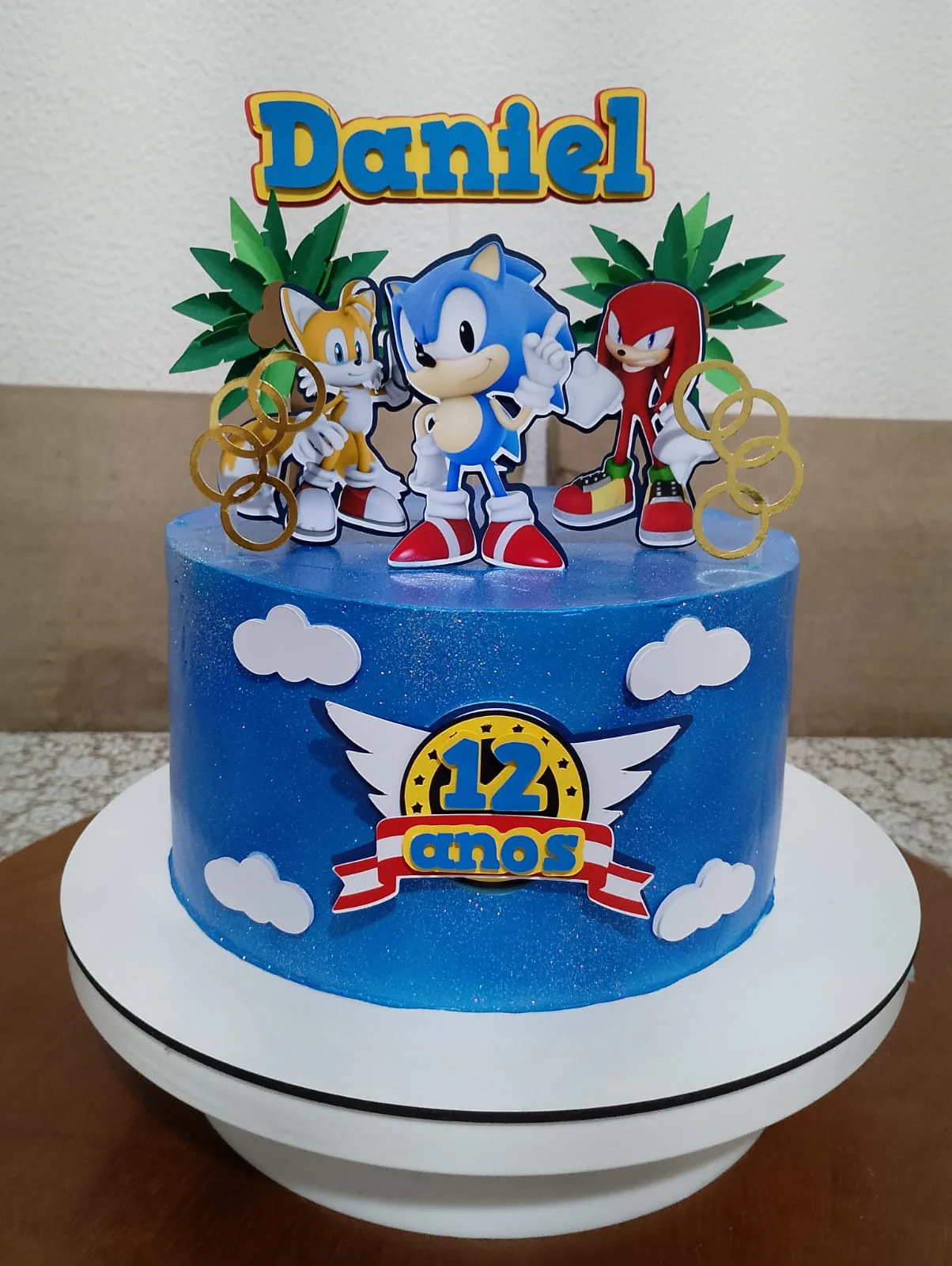 Bolo tema Sonic